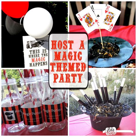 Spellbinding Fun: Ideas for a Unforgettable Magic Themed Birthday Party